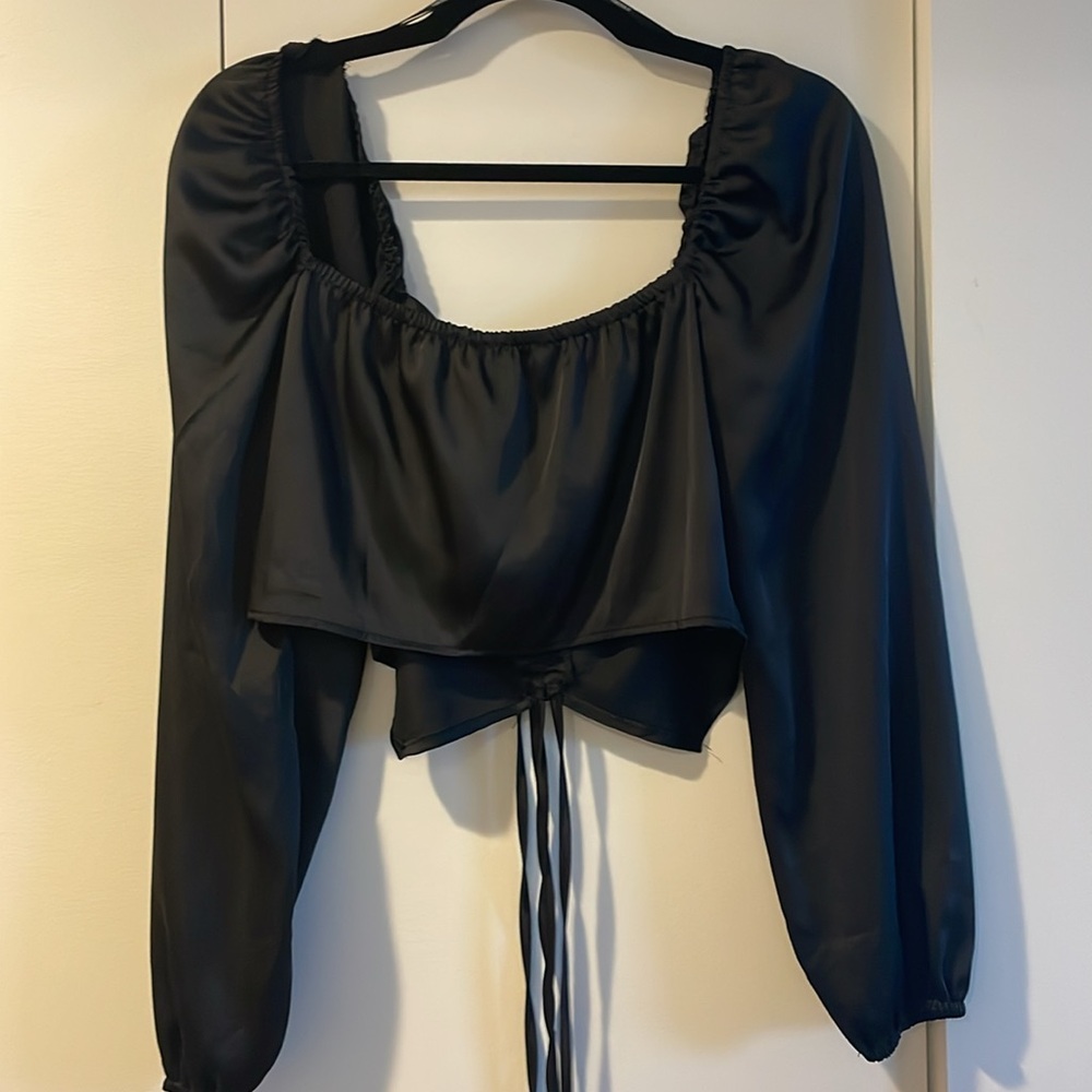 Satin blouse - Picture 2 of 3